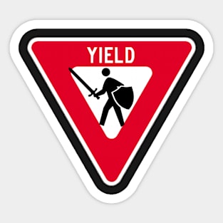 Yield Sticker